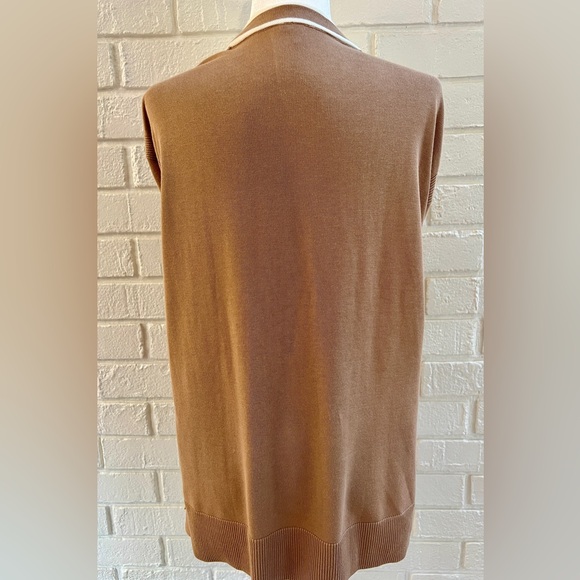 EUC Talbot’s rayon/cotton blend “tennis” style cardigan w/enameled buttons. M. - Picture 7 of 7